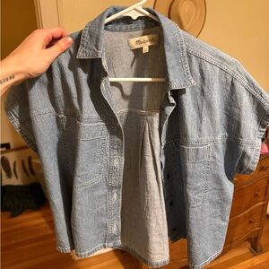 Madewell Blue Denim Shirt